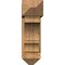 Ekena Millwork Balboa Arts and Crafts Rough Sawn Bracket w/ Offset Brace, Western Red Cedar, 8"W x 26"D x 26"H BKT0806X26X26BOA03RWR - alternate 3